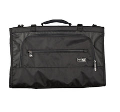 Genius Pack Tri-Fold Garment Bag ( Black ) Black U1