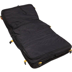 A.Saks EXPANDABLE Deluxe Tri-Fold Carry On Garment Bag ( Black , One Size ) Black One Size U2