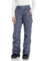 Arctix Women's Insulated Snowsports Cargo Pant ( Steel , X-Small/27" Inseam ) Steel X Small 27 Inseam U5