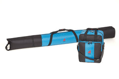 Athalon Deluxe Two-Piece Ski & Boot Bag Combo Glacier Blue/Black U1