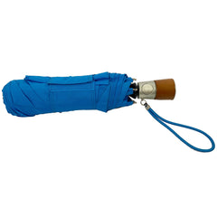 Totes Auto Open/Close Umbrella 43 in. with Wooden Handle U1