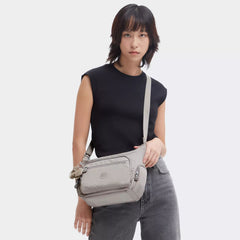 Kipling Gabbie Small Crossbody Bag ( Grey Gris , One Size ) Grey Gris One Size U1