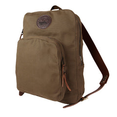 Duluth Pack Standard Laptop Backpack Waxed Khaki 18 X 14 X 5 Inch U1