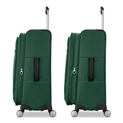 Samsonite Element Carry-On Soft-Sided Expandable 21-Inch Suitcase: Airline Approved for Most Major Airlines, Durable, 360 Spinner Wheels, Adjustable Handle, 2 Front & Side Pocket ( Bistro Green , 21-Inch Carry-On ) Bistro Green 21 Inch Carry On U4