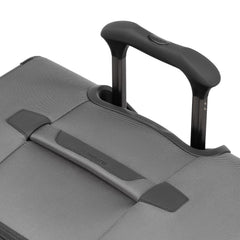 Travelpro Crew Classic Lightweight Softside Expandable Luggage, 2 Wheel Upright Rollaboard Suitcase, Men and Women ( Titanium Grey , Checked Large 29-Inch ) Titanium Grey Checked Large 29 Inch U3