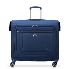 DELSEY Paris Helium DLX Carryon Garment Bag with Spinner Wheels ( Blue , Carry on 20 Inch ) Blue Carry On 20 Inch U7