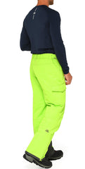 Arctix Men's Insulated Snowsports Cargo Pant Lime 4 X Large 30 Inseam U1