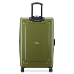 Jeep JH004C Hardside Expandable Luggage with Spinner Wheels ( Avocado , Checked-Large 28 Inch ) Avocado Checked Large 28 Inch U1
