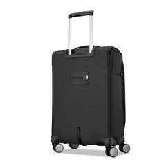 Samsonite Element Carry-On Soft-Sided Expandable 21-Inch Suitcase: Airline Approved for Most Major Airlines, Durable, 360 Spinner Wheels, Adjustable Handle, 2 Front & Side Pocket ( Black , 21-Inch Carry-On ) Black 21 Inch Carry On U23