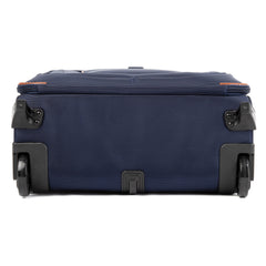 Travelpro Crew Versapack Carry-on 2 Wheel Upright Rolling Tote, 14-Inch Laptop or Tablet Pocket, Men and Women, Jet Black, 16.5-Inch U2