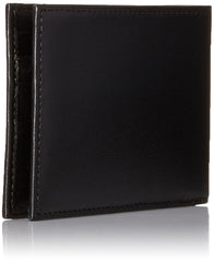 Bosca Men's Old Leather New Fashioned Collection-Small Bifold Wallet ( Black , S ) Black S U1