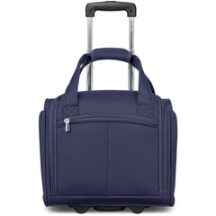 TOTAL TRAVELWARE Everest Expandable Softside Spinner ( Navy , 15-Inch Under Seat Bag Carry-On ) Navy 15 Inch Under Seat Bag Carry On U1