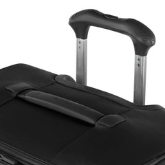 Travelpro Versapack + Lightweight Softside Expandable Checked Luggage, 8 Spinner Suitcase, TSA Lock, Men and Women ( Black , Checked Large 29-Inch ) Black Checked Large 29 Inch U2