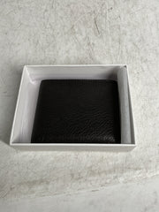 Cashmere Men's Billfold Wallet with Coin Purse Color: Black Black Bifold U1