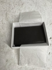 Osgoode Marley Cashmere Leather RFID Blocking 8 Pocket Card Case Wallet - Black Black small U1