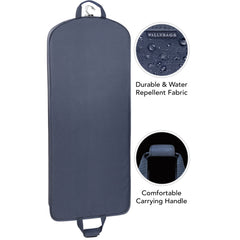 WallyBags 60" Deluxe Travel Garment Bag ( Navy , 60-Inch ) Navy 60 Inch U11