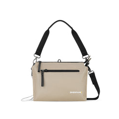 Sherpani Mei, Anti Theft Crossbody Purse, Lightweight Cross Body Bag, Fashion Trio Bag for Women with Metal Hardware ( Straw , One Size ) Straw One Size U1