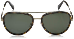 ERMENEGILDO ZEGNA EZ0008 14D - shiny light ruthenium / smoke polarized Metal U1