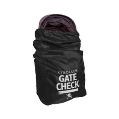 J.L. Childress Gate Check Bag for Single & Double Strollers - Stroller Bag for Airplane - Large Stroller Travel Bag for Airplane - Air Travel Stroller Bag ( Black , One Size ) Black One Size U1