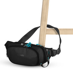 Pacsafe Eco Anti Theft Waist Pack ( ECONYL Black , One Size ) ECONYL Black One Size U3