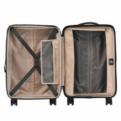 Atlantic Ultra Lite 4 Hardside | 21-Inch Carry-On Expandable Spinner ( Jade Black , One Size ) Jade Black One Size U1
