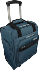 WallyBags Stratford Luggage, 16-Inch Under Seat Bag ( Teal , 16-Inch Under Seat Bag ) Teal 16 Inch Under Seat Bag U1