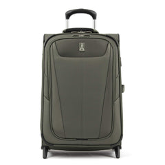 Travelpro Maxlite 5 Softside Expandable Upright 2 Wheel Luggage, Lightweight Suitcase, Men and Women Slate Green Carry On 22 Inch U12