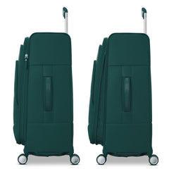 Samsonite UpLIFT Lightweight Softside Expandable Luggage ( Emerald Green , Medium Checked ) Emerald Green Medium Checked U2