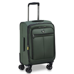 DELSEY Paris Sky Lite Softside Expandable Luggage with Spinner Wheels ( Green , Carry on 19 Inch ) Green Carry On 19 Inch U1