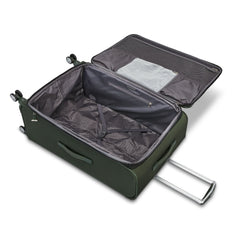 Samsonite SoLyte DLX 25-Inch Expandable Spinner ( Cedar Green , Checked-Medium 25-Inch ) Cedar Green Checked Medium 25 Inch U1