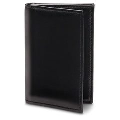 Bosca Men's Wallet, Old Leather Full Gusset 2-Pocket Card Case Wallet with I.D. Window ( Black , One Size ) Black One Size U4