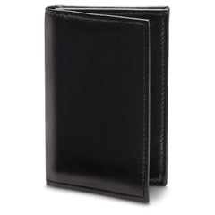 Bosca Men's Wallet, Old Leather Full Gusset 2-Pocket Card Case Wallet with I.D. Window ( Black , One Size ) Black One Size U3