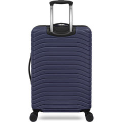 TOTAL TRAVELWARE Everest Expandable Hardsided Spinner ( Navy , 24-Inch Checked Medium ) Navy 24 Inch Checked Medium U2