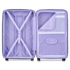 florence by mills x DELSEY PARIS Spin Me Away Expandable 29" Large Spinner Upright ( Lavender , 29" Large Spinner ) Lavender 29 Large Spinner U1
