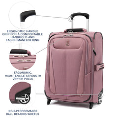Travelpro Maxlite 5 Softside Expandable Upright 2 Wheel Luggage, Lightweight Suitcase, Men and Women U1