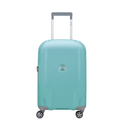 DELSEY Paris Clavel Hardside Expandable Luggage with Spinner Wheels ( Teal Blue , Carry-On 19 Inch ) Teal Blue Carry On 19 Inch U7