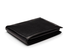 Bosca Men's Old Leather Collection - Credit Wallet w/ I.D. Passcase Black One Size U1