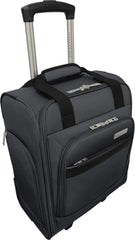 WallyBags Stratford Luggage, 16-Inch Under Seat Bag ( Graphite , 16-Inch Under Seat Bag ) Graphite 16 Inch Under Seat Bag U2