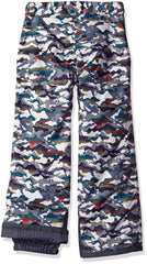 Arctix Kids Snow Pants with Reinforced Knees and Seat White Multi Camo Small U1