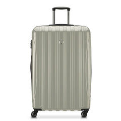 DELSEY Paris Helium Aero Hardside Expandable Luggage with Spinner Wheels ( Latte , Checked-Large 29 Inch ) Latte Checked Large 29 Inch U16