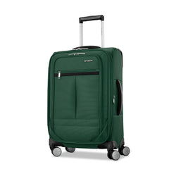 Samsonite Element Carry-On Soft-Sided Expandable 21-Inch Suitcase: Airline Approved for Most Major Airlines, Durable, 360 Spinner Wheels, Adjustable Handle, 2 Front & Side Pocket ( Bistro Green , 21-Inch Carry-On ) Bistro Green 21 Inch Carry On U4