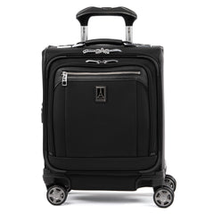 Travelpro Platinum Elite Underseat Spinner Tote Bag with USB Port ( Shadow Black , 16-Inch ) Shadow Black 16 Inch U2