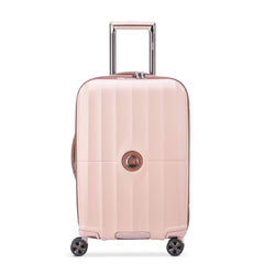 DELSEY Paris St. Tropez Hardside Expandable Luggage with Spinner Wheels Pink Carry On 21 Inch U3