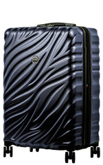 Delsey Alexis Lightweight Luggage, 4-Wheel Spinners Hardshell Suitcase, Expandable with TSA Lock ( Navy , Checked-Large 29-Inch ) Navy Checked Large 29 Inch U6