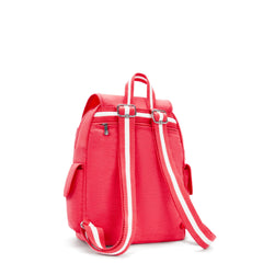 Kipling Women's City Pack Small Backpack ( Escape Red , 10.75"L x 13.25"H x 7.5"D ) Escape Red 10 75 L X 13 25 H X 7 5 D U1