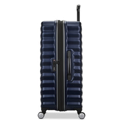 Samsonite Hard-Sided 28-Inch Lightweight Checked Large Expandable Element Suitcase: Durable, 360 Spinner Wheels, Adjustable Telescopic Handle, TSA-Approved Lock ( Navy , 28-Inch Checked-Large ) Navy 28 Inch Checked Large U2