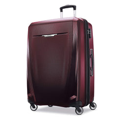 Samsonite Winfield 3 DLX Spinner ( Burgundy , Checked-Large 28-Inch ) Burgundy Checked Large 28 Inch U5