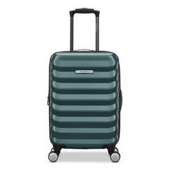 Samsonite Hard-Sided 20-Inch Lightweight Carry On Expandable Element Suitcase: Durable, 360 Spinner Wheels, Adjustable Telescopic Handle, TSA-Approved Lock ( Bistro Green , 20-Inch Carry-On ) Bistro Green 20 Inch Carry On U1