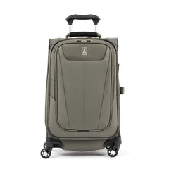 Travelpro Maxlite 5 Softside Expandable Luggage with 4 Spinner Wheels, Lightweight Suitcase, Men and Women Slate Green Carry On 21 Inch U11
