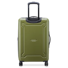 Jeep JH004C Hardside Expandable Luggage with Spinner Wheels ( Avocado , Checked-Medium 24 Inch ) Avocado Checked Medium 24 Inch U1